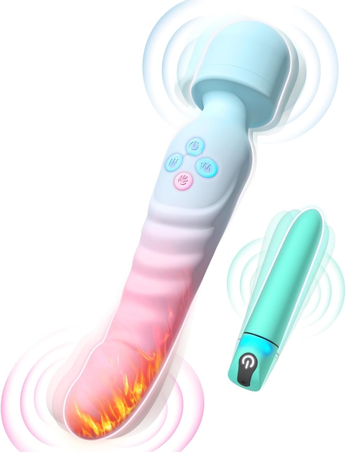 Ensemble de vibromasseurs VibeDuo baguette et mini-bâtonnet