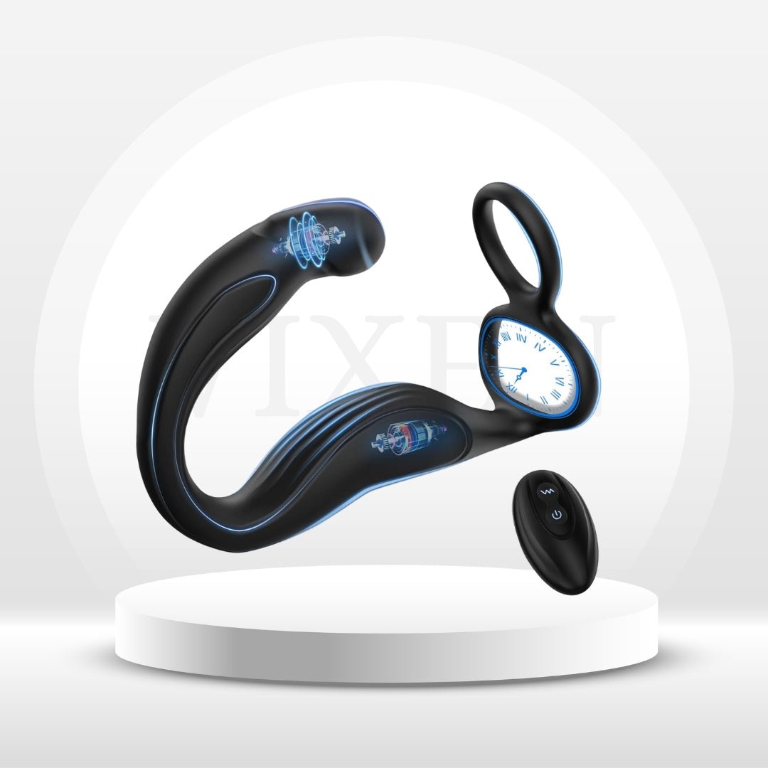 Anillo para el pene/masajeador de próstata 360° VibeFlex