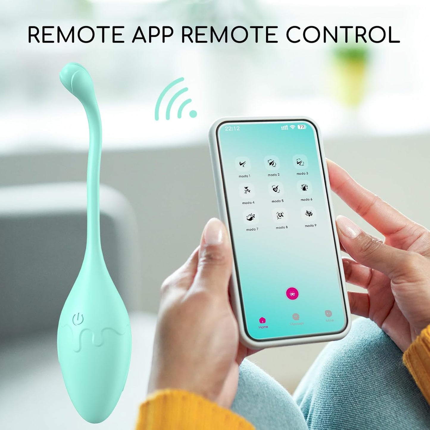 VibeKegel Entrenador controlado por aplicación