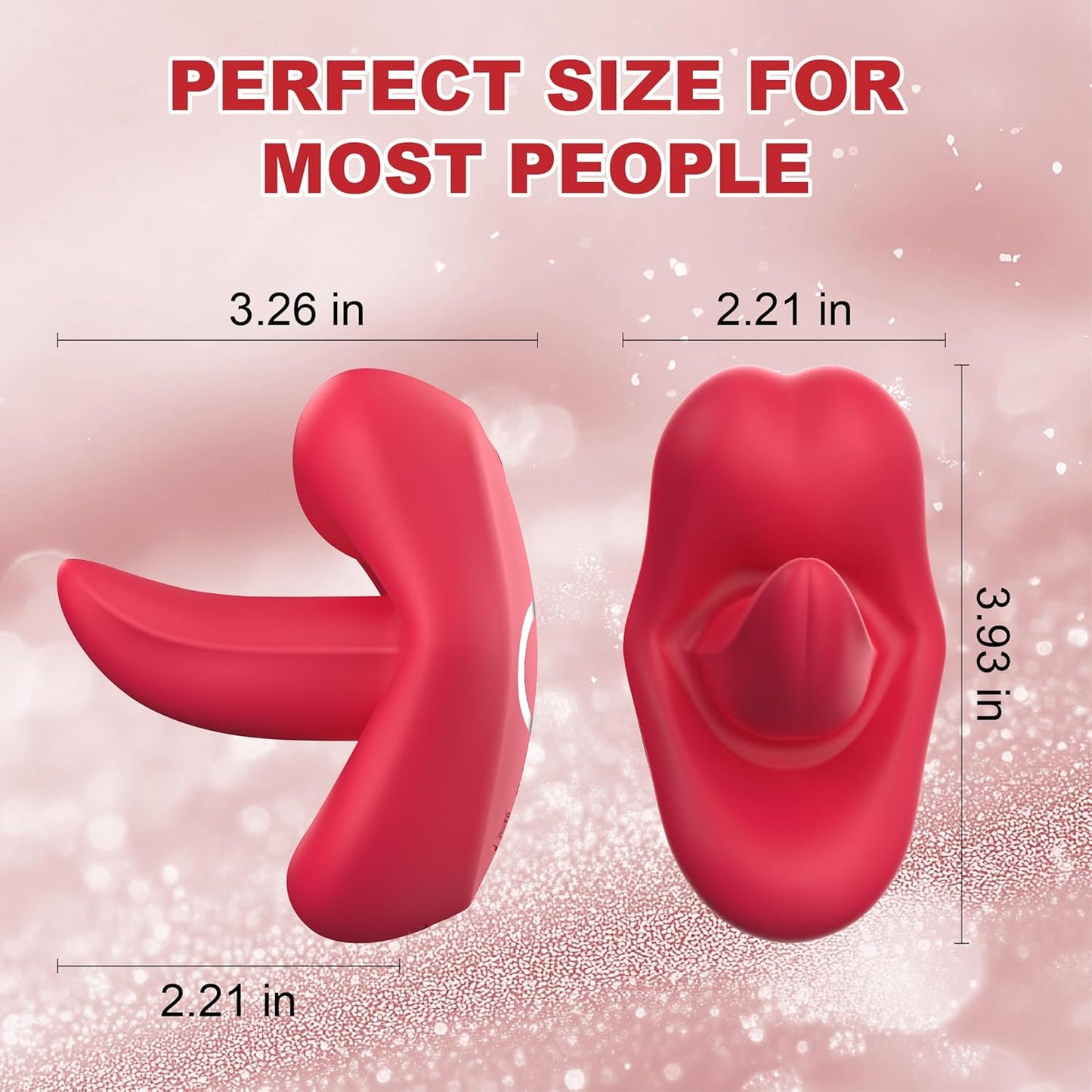 Vibrador Lingüístico Portátil VibeLick