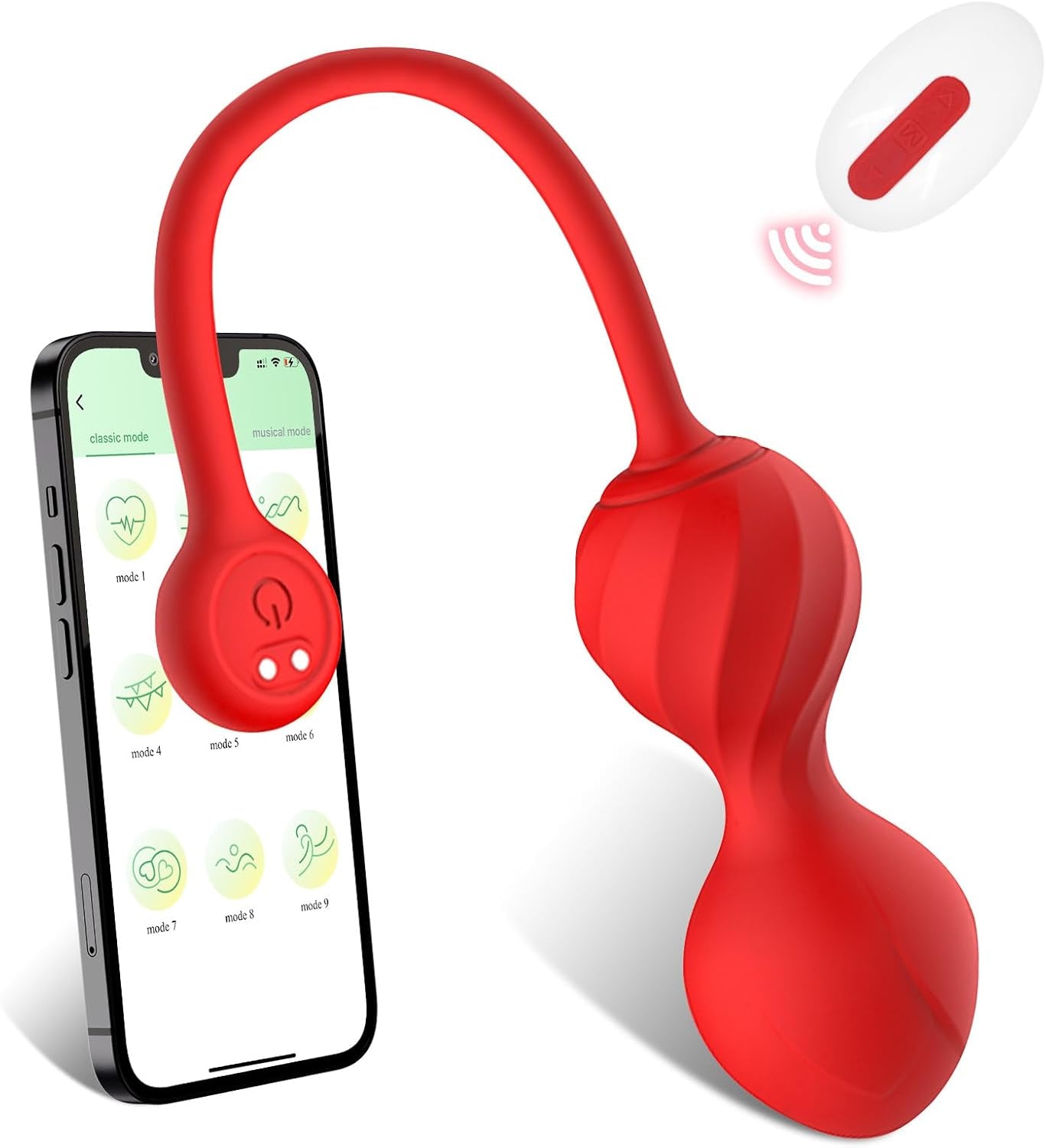 Vibrador de huevo con control remoto VibeNest
