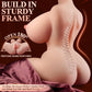 Muñeca sexual VibeSculpt vibratoria y succionadora de 9 kg