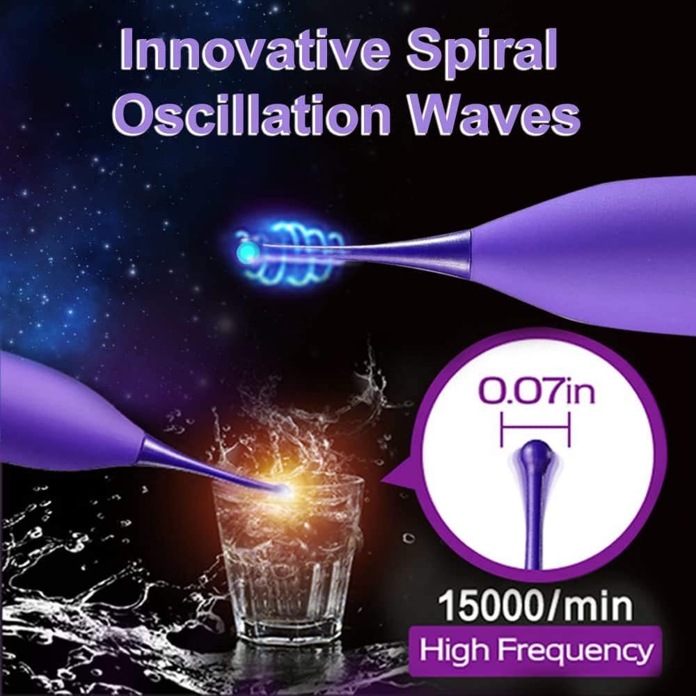 VibeSpiral Estimulador de Precisión 3D de Clítoris y Punto G