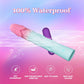Juego de vibradores VibeTwin 2 en 1 de bala y varita de dildo