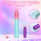 Juego de vibradores VibeTwin 2 en 1 de bala y varita de dildo