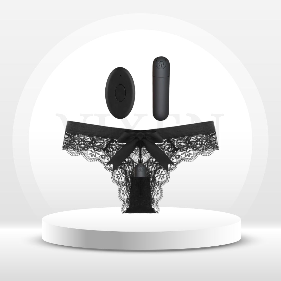 Culotte vibrante en dentelle VibeVelvet