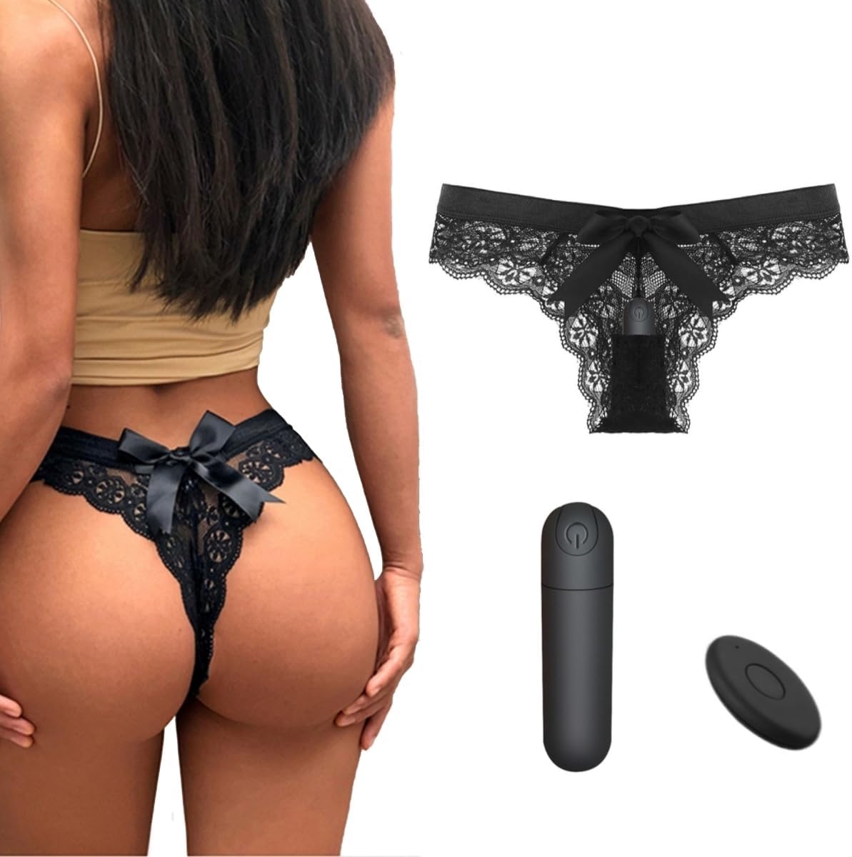 Culotte vibrante en dentelle VibeVelvet