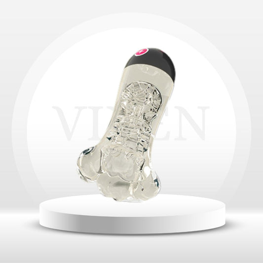 VibeView Vibrateur Pénien Transparent Contrôlé par Application