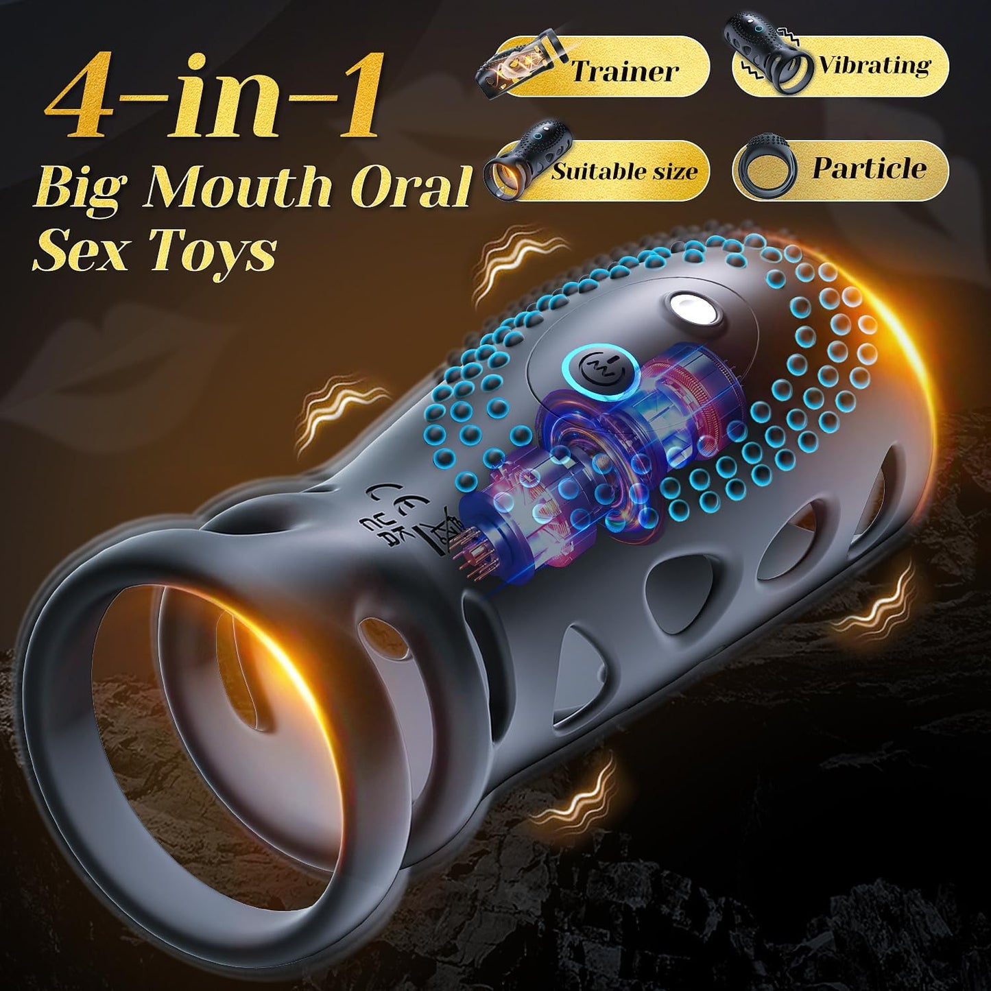 Anillo vibrador para pene VibeWrap 360°