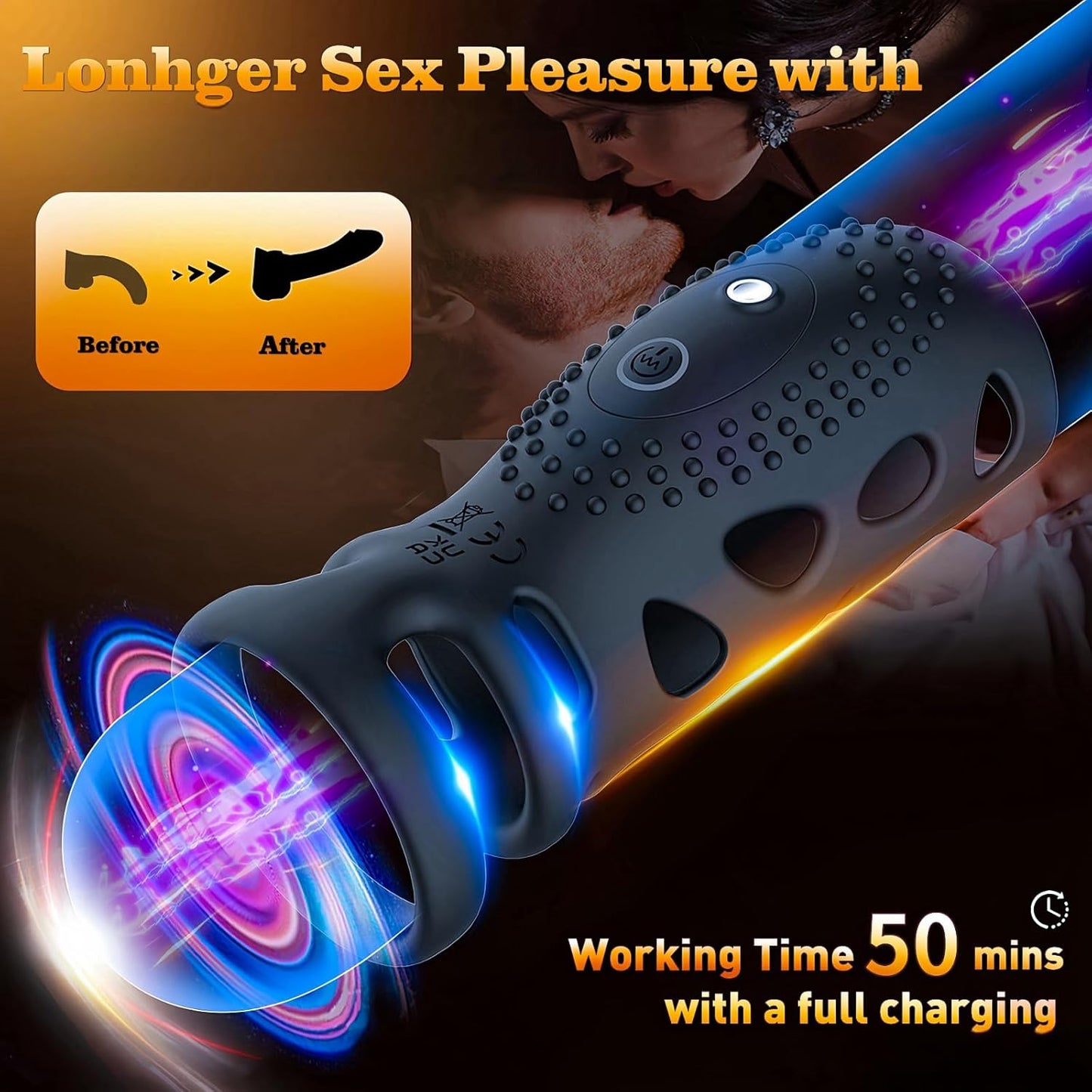 Anillo vibrador para pene VibeWrap 360°