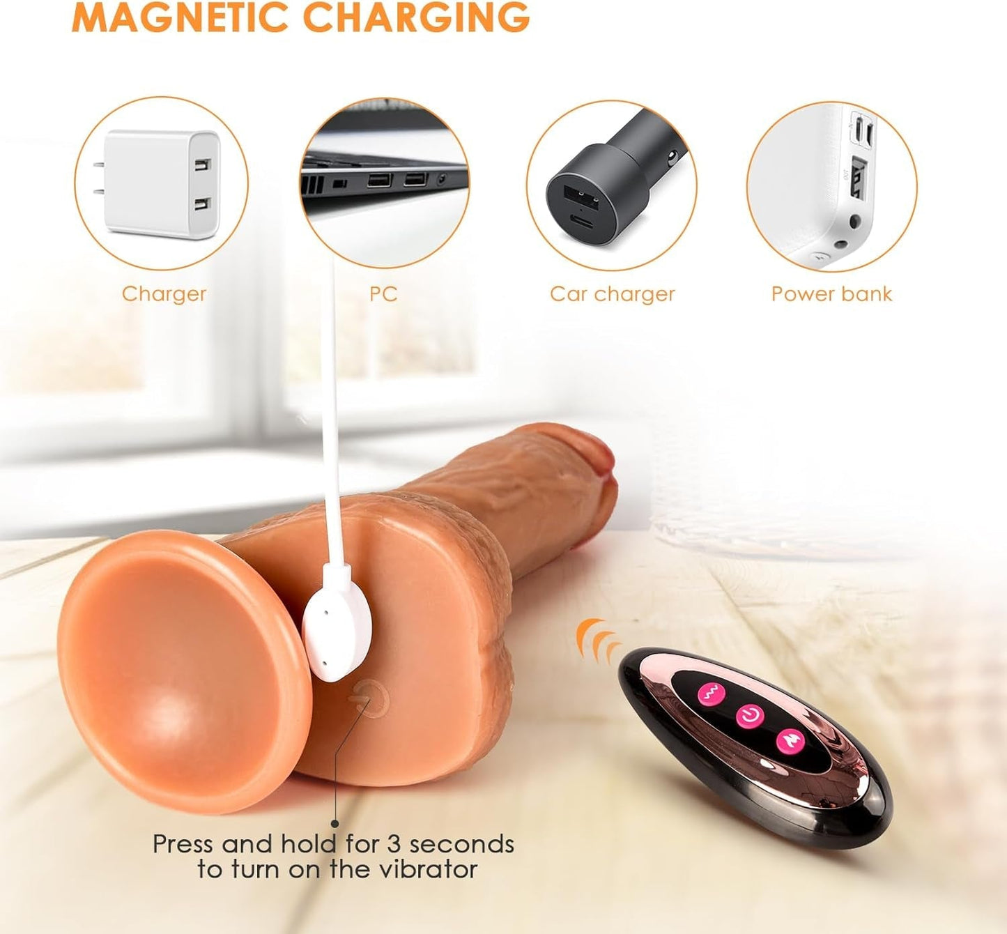 Vibrador rotatorio de ventosa térmica ThermaSpin