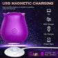 VioletBloom Purple App Controlled Rose Suction Vibrator