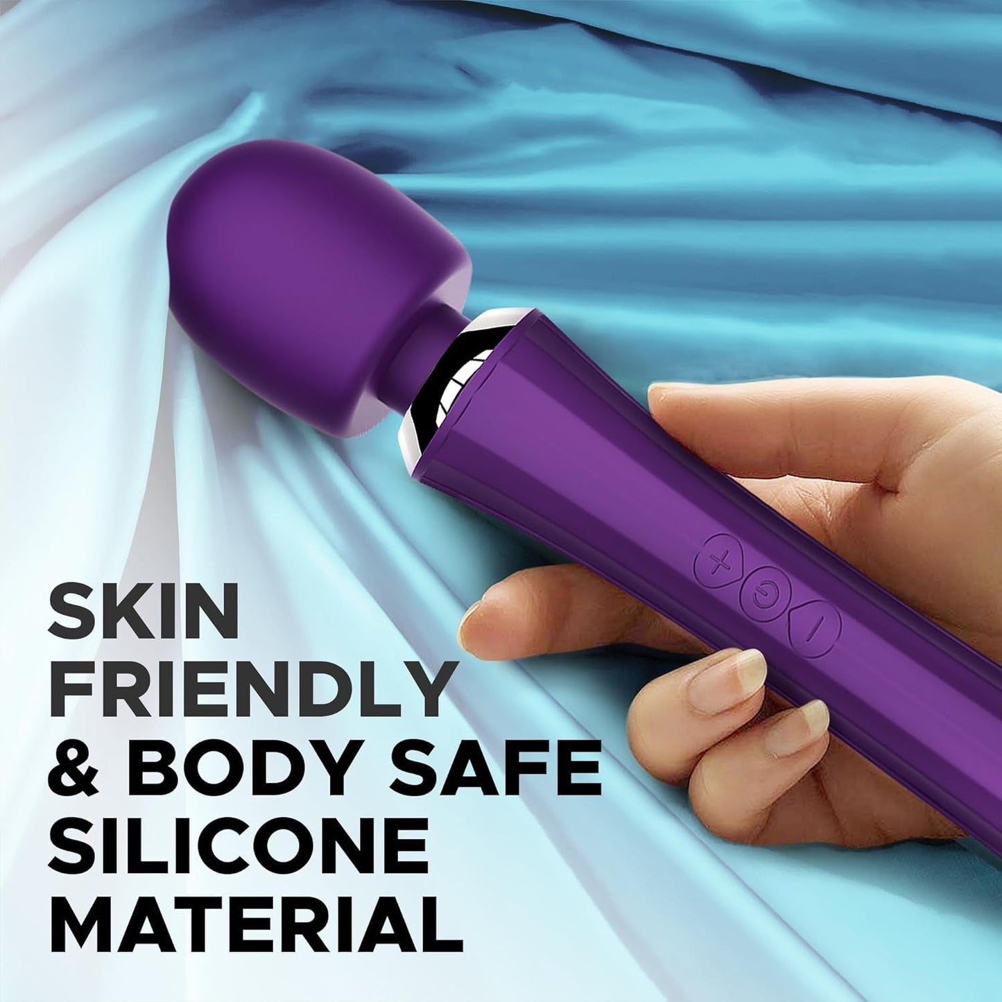 VioletReach Varita de estimulación vibratoria inalámbrica