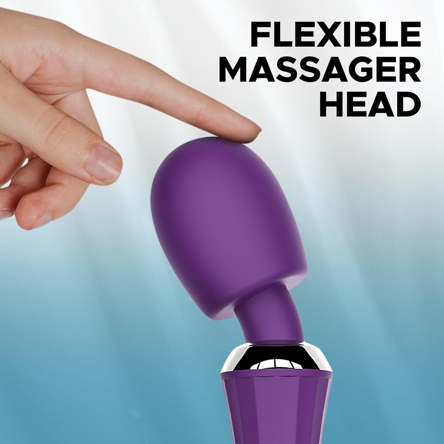 VioletReach Varita de estimulación vibratoria inalámbrica