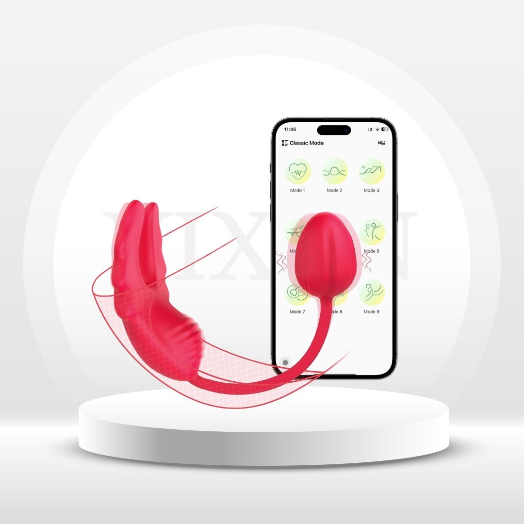 VixenDuet App-Controlled Wearable Vibrator for Couples