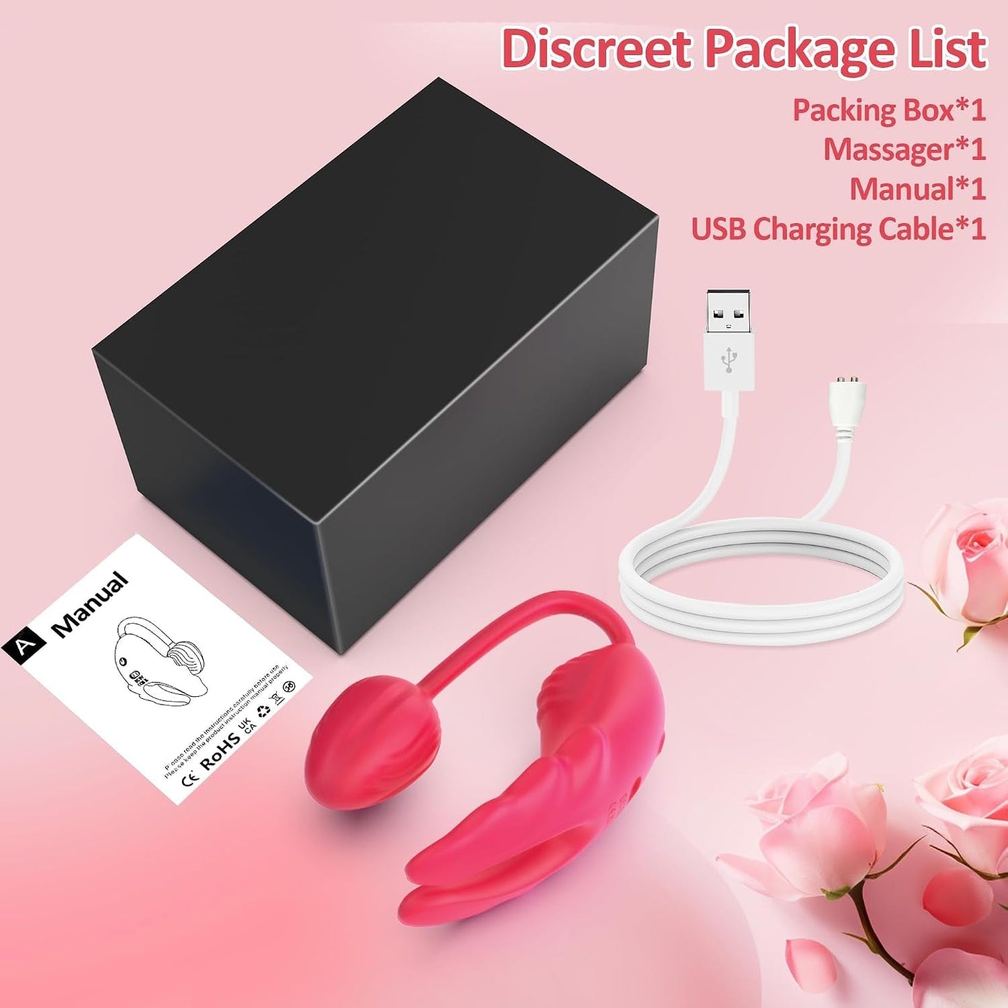 VixenDuet App-Controlled Wearable Vibrator for Couples