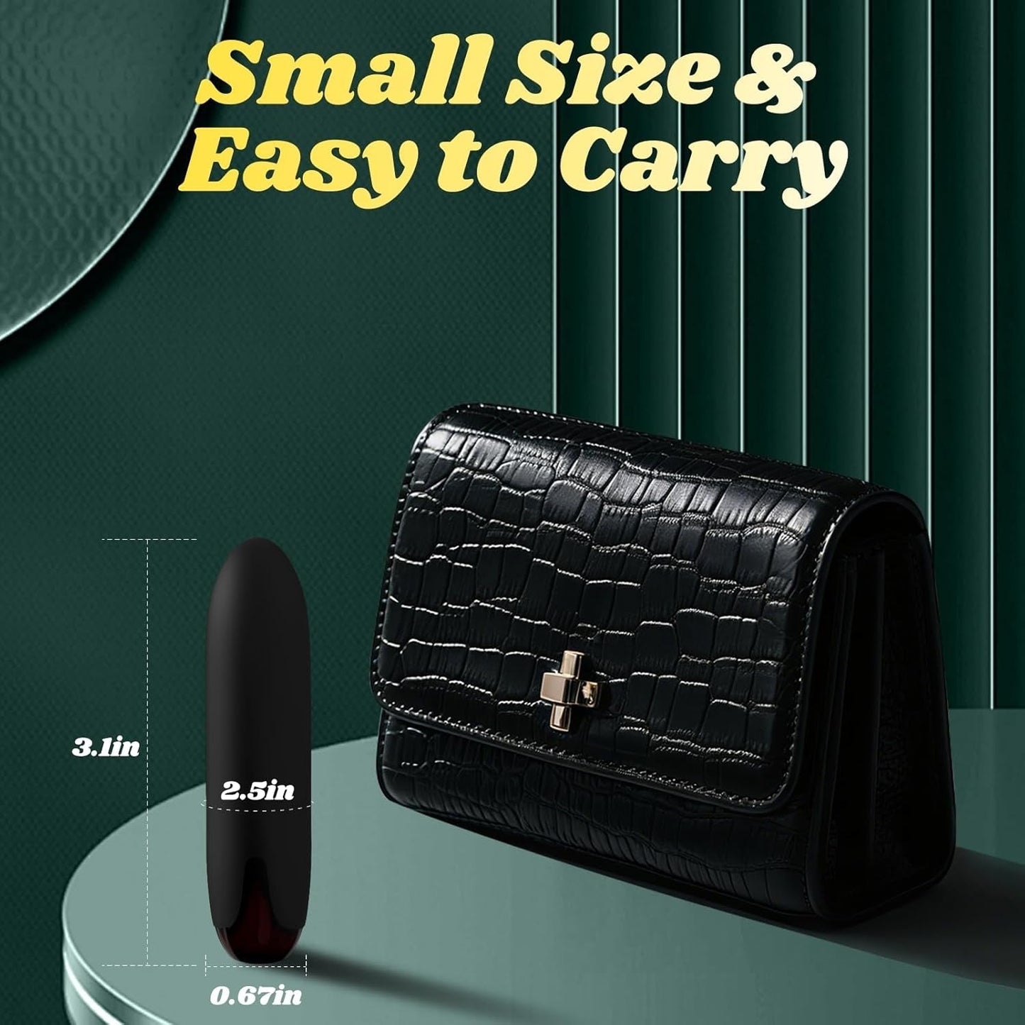 VixenGlow Mini Lipstick Bullet Vibrator