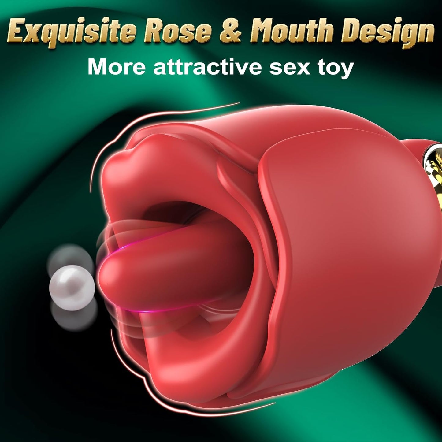 VixenLick 360° Vibrador lamedor de rosas