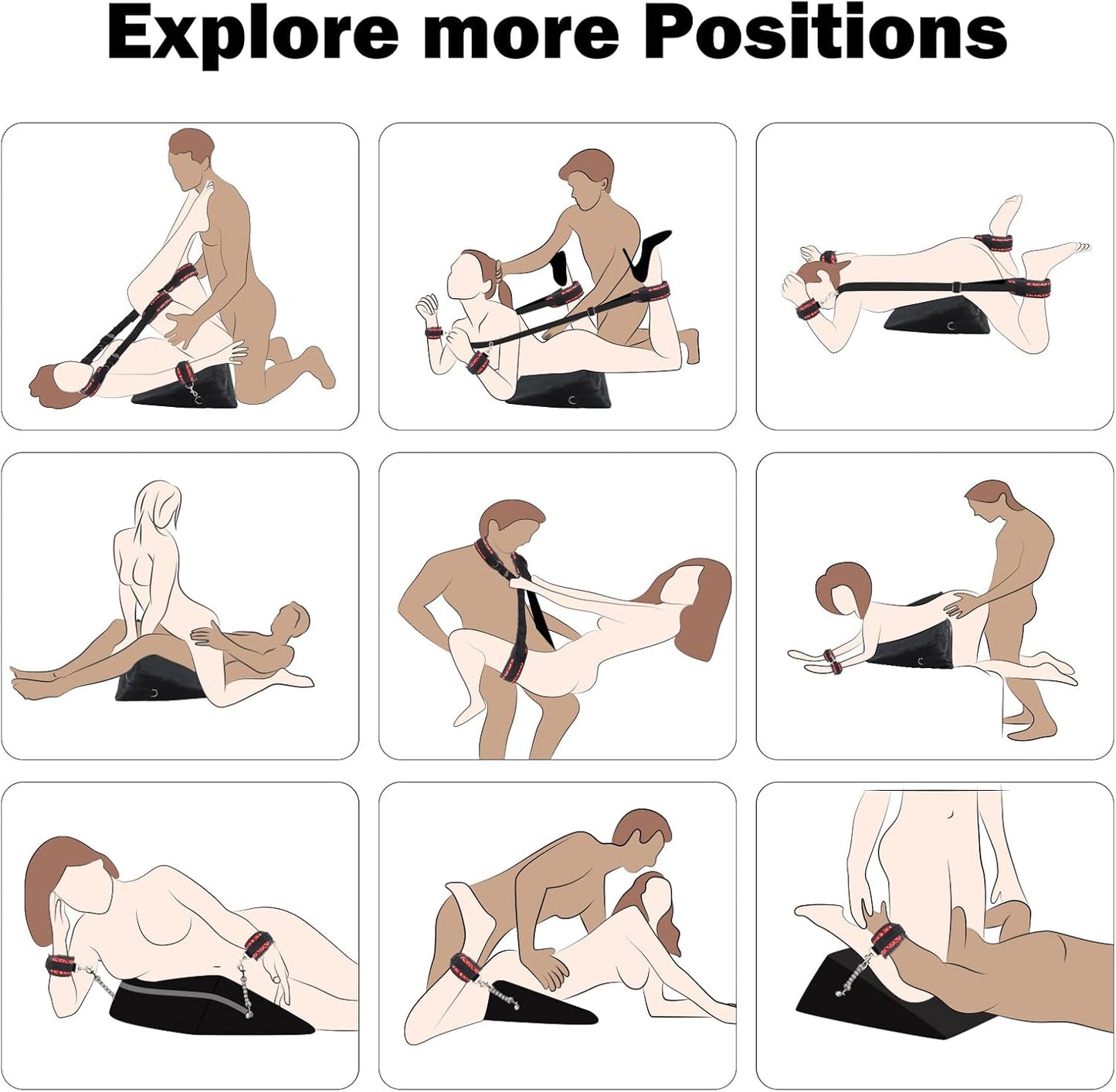 VixenMax Bondage Sex Pillow Kit