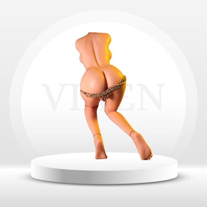 VixenMuse Muñeca Sexual Realista de Cuerpo Completo de 47 lb