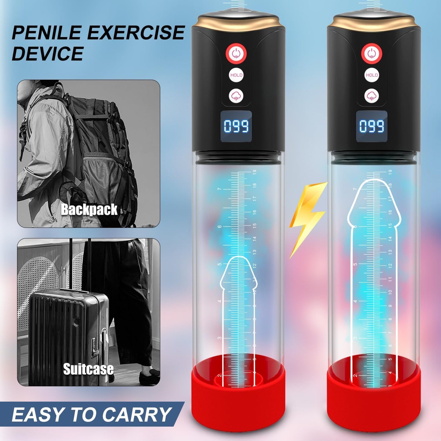 Kit de bomba para pene VixenRise Power