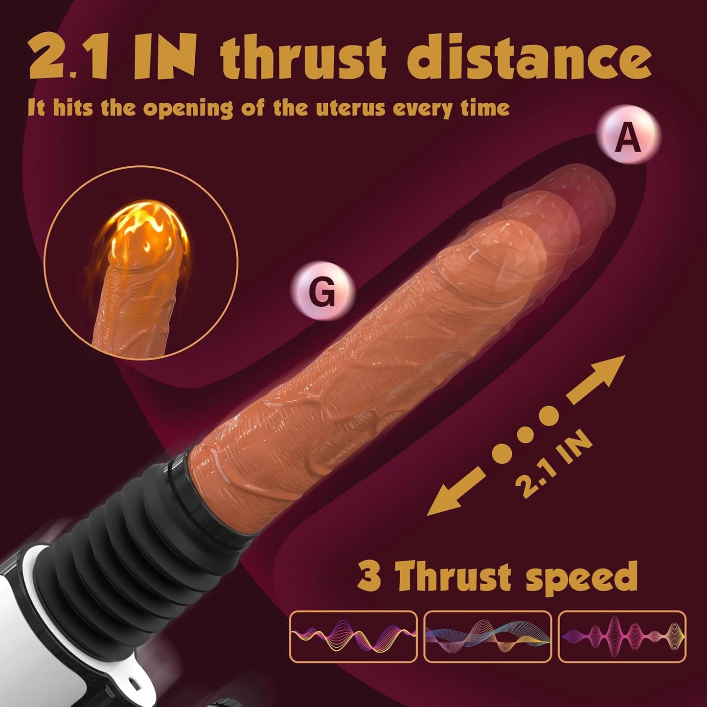 Máquina Sexual VixenVault con Bolso Penetrante