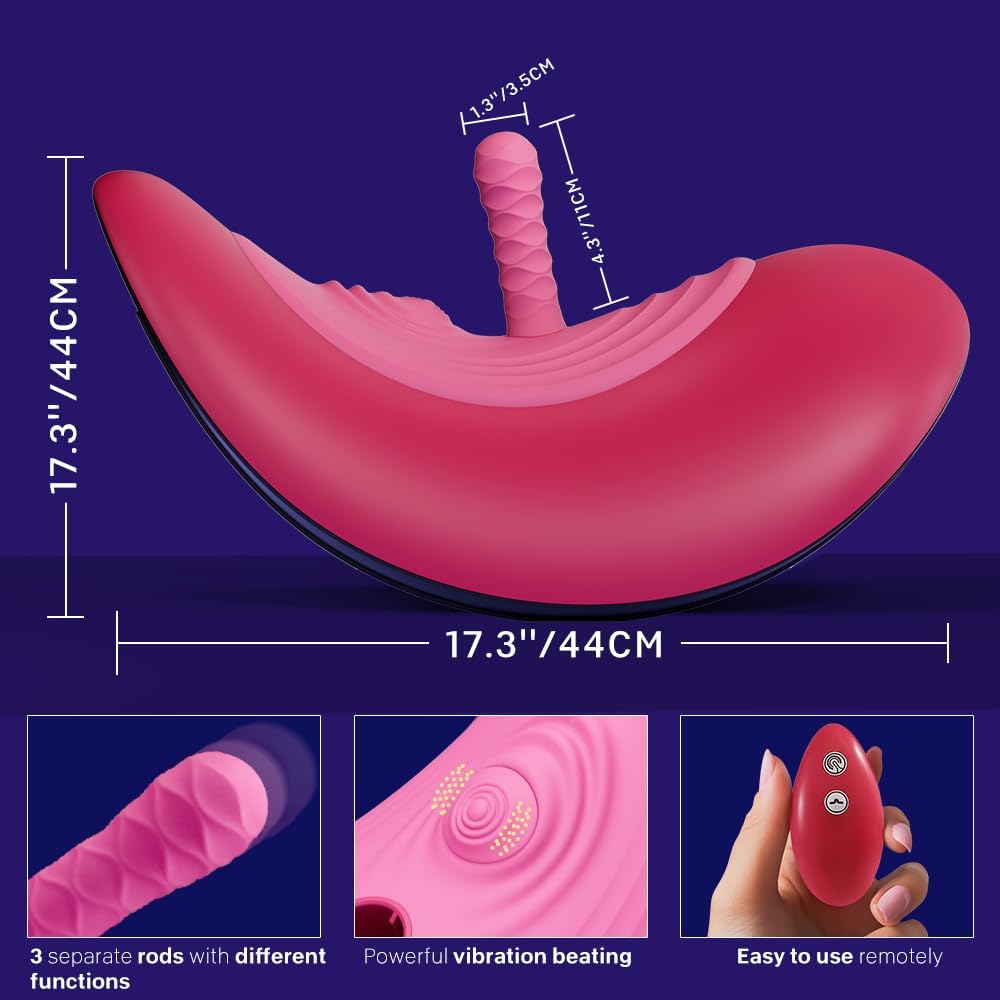 Sillín de sexo con empuje inalámbrico VixenVolt