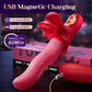 Vibrador de conejo inteligente para lengua VixenWave