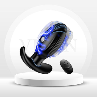 VoltSpire Triple-Stim Electro-Shock Plug Anal