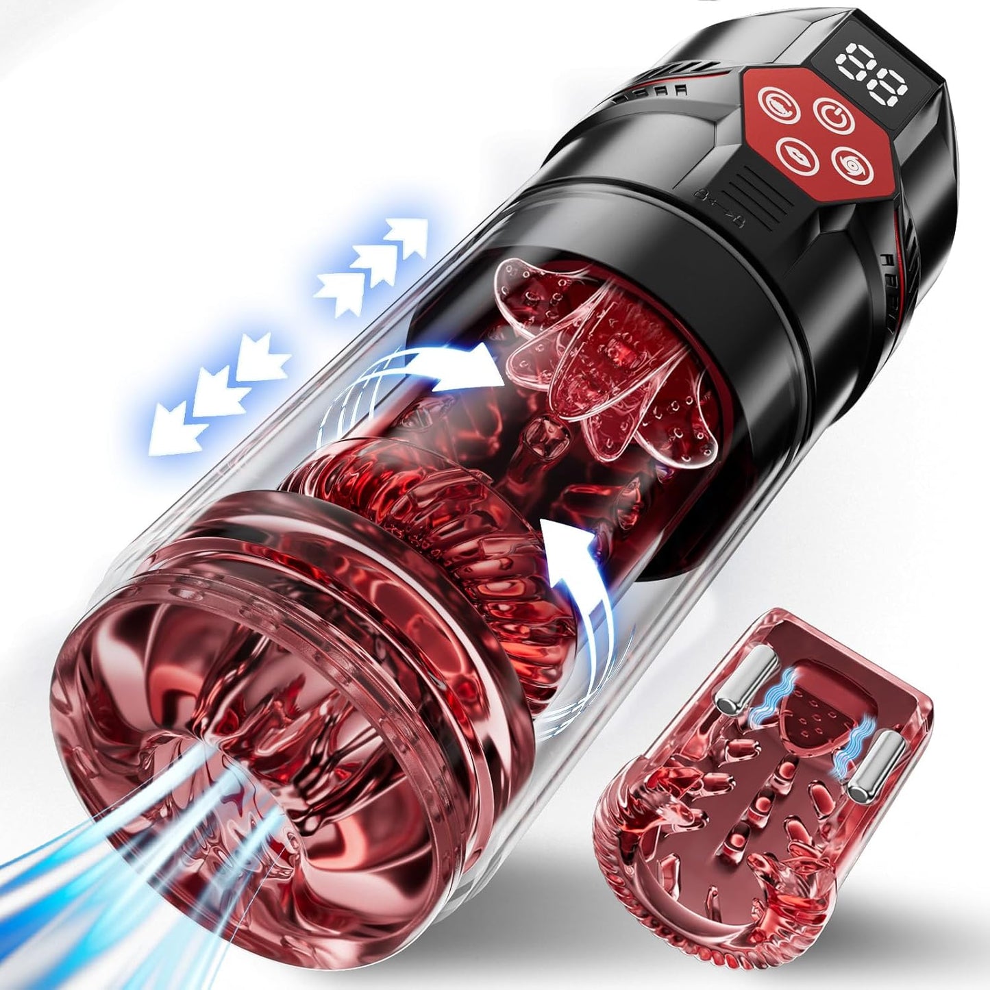 Máquina de masturbación VortexPulse 6 en 1