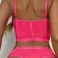 Pretty Patterned Bralette Set