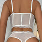 Pretty Patterned Bralette Set