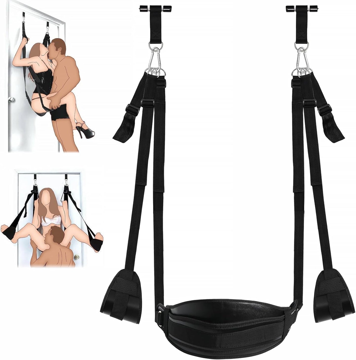 Columpio sexual de puerta blanda WallTamer