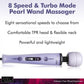 Wand Essentials 8-Speed Turbo Pearl Wand Massager