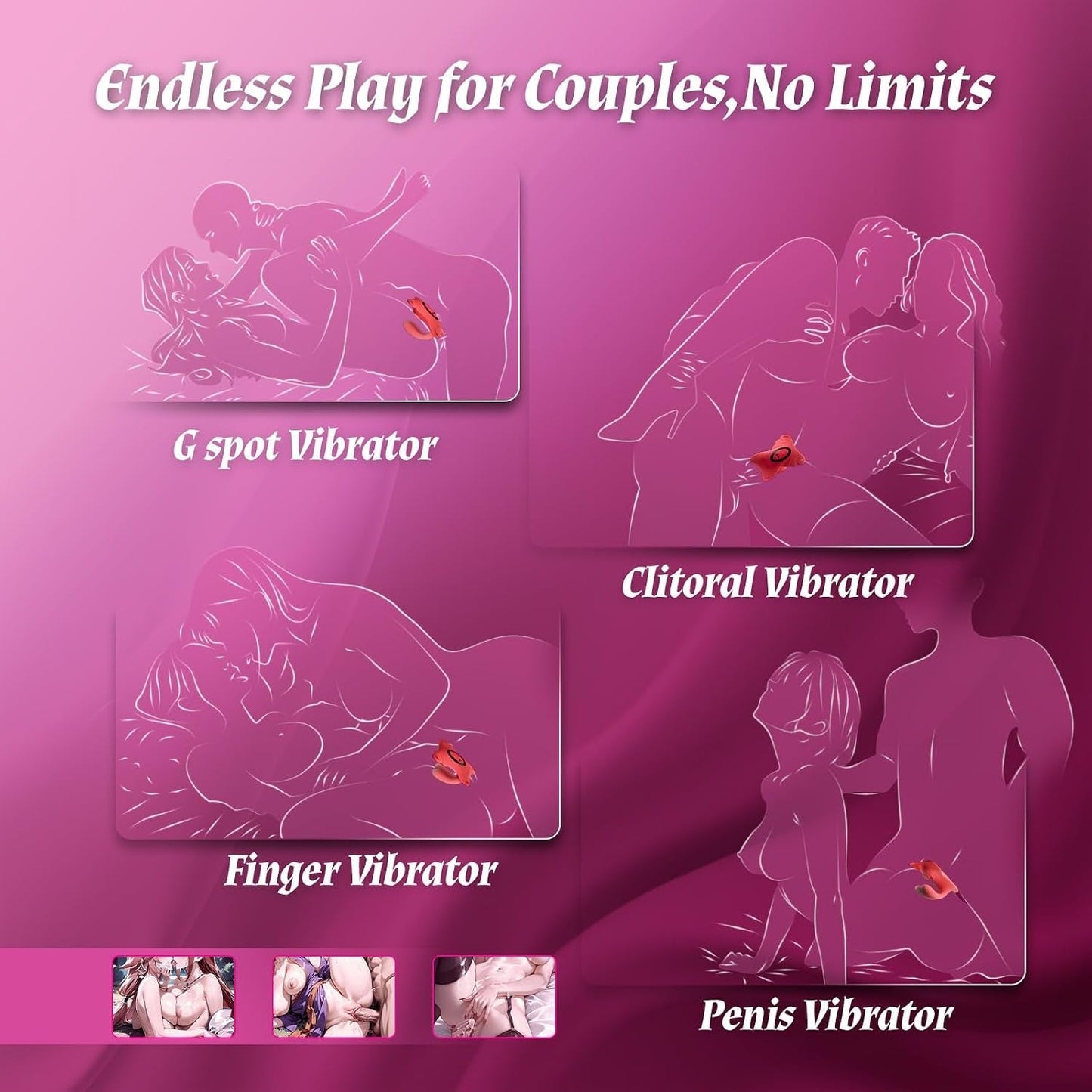 WanderLust App-Control Panty Strap-On Vibrator
