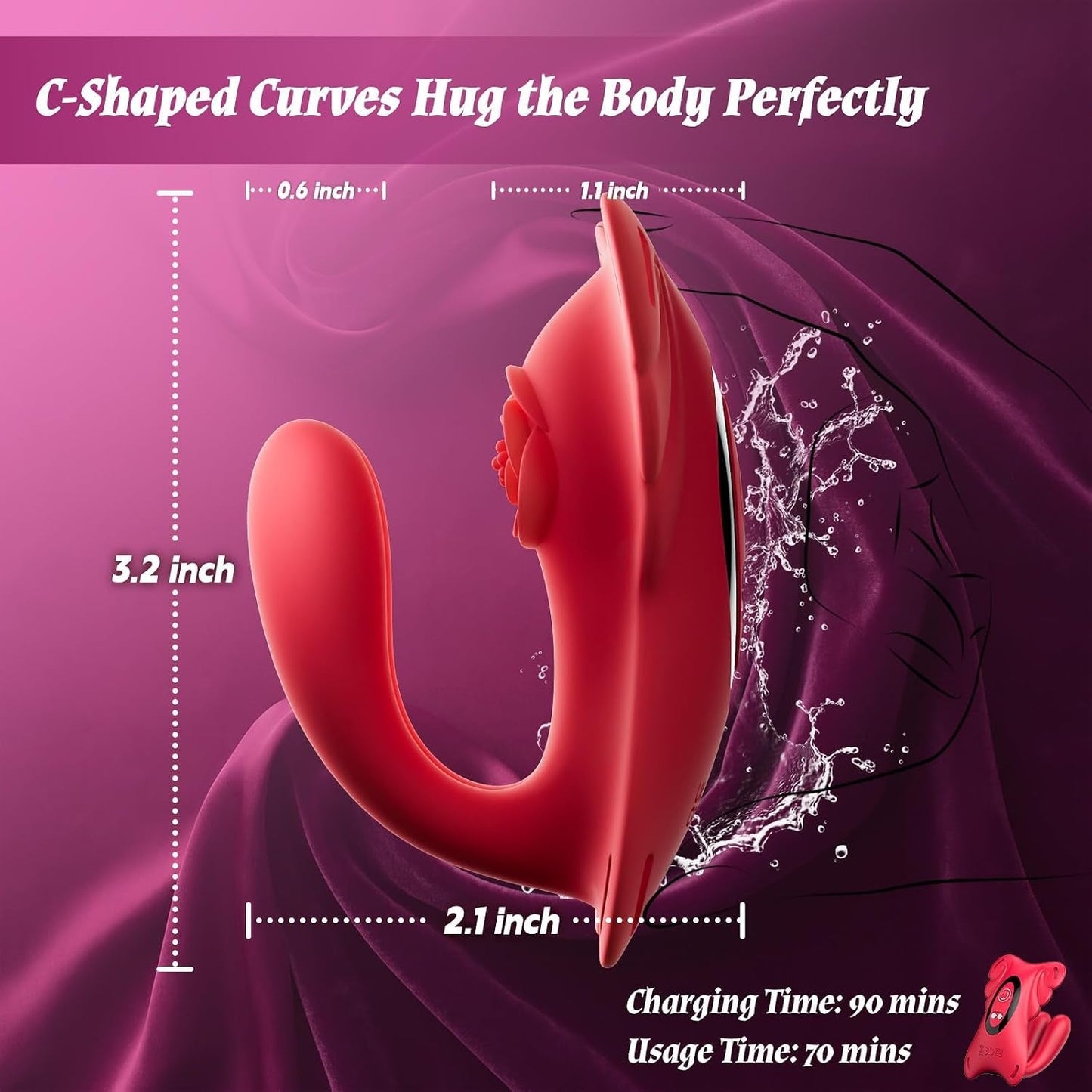 WanderLust App-Control Panty Strap-On Vibrator