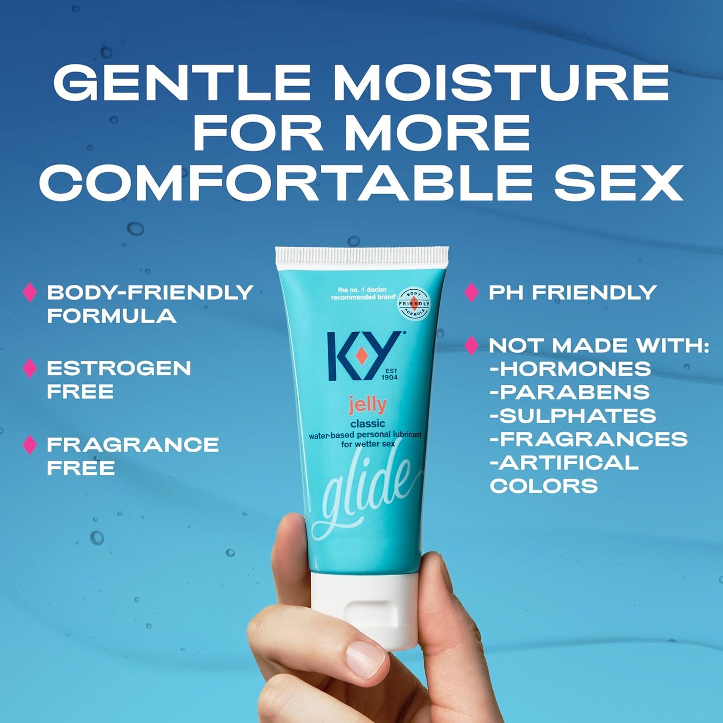 Lubricante personal a base de agua – Confort extra