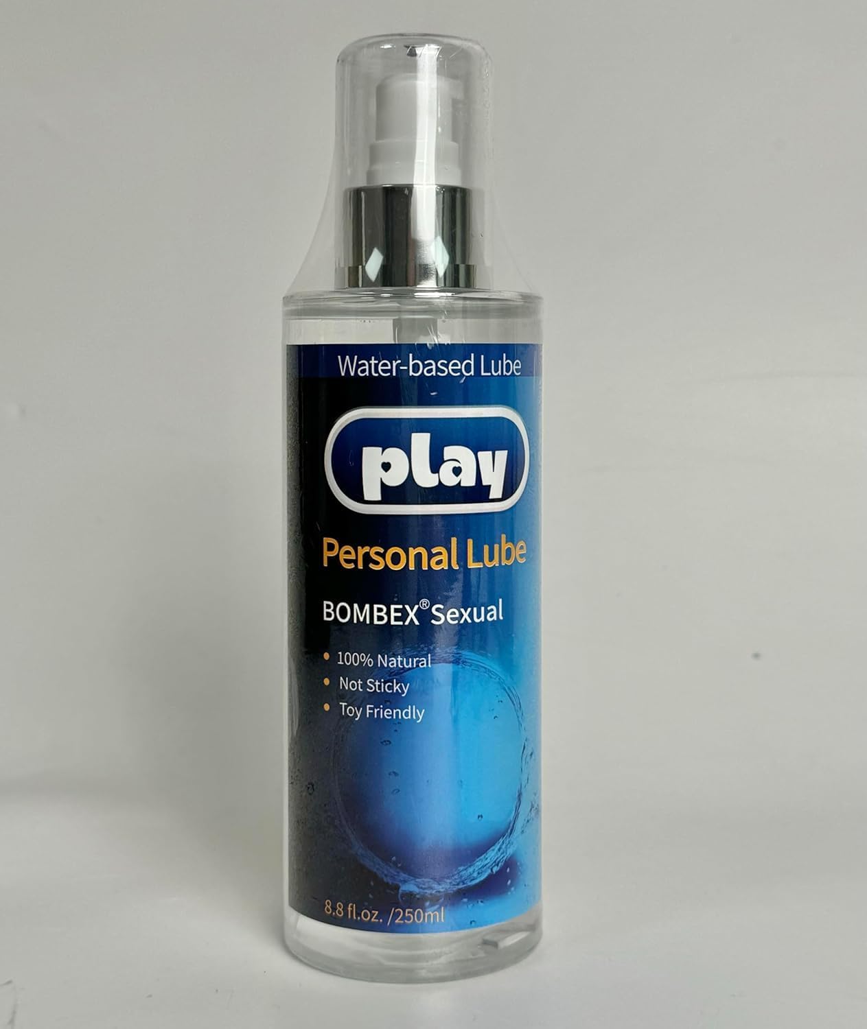 Lubrifiant personnel à base d'eau – Compatible avec les jouets et longue durée