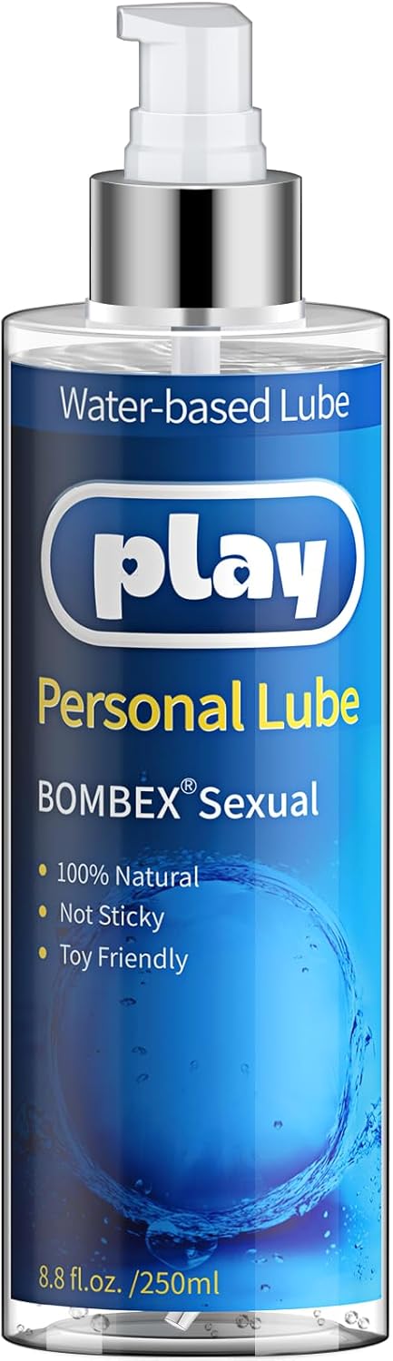 Lubrifiant personnel à base d'eau – Compatible avec les jouets et longue durée