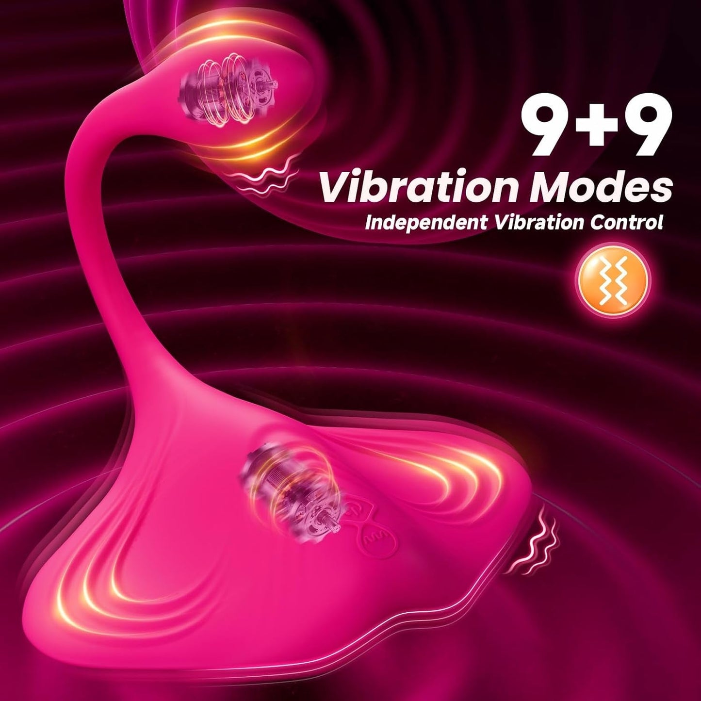Vibrador RideSync Controlado por Aplicación
