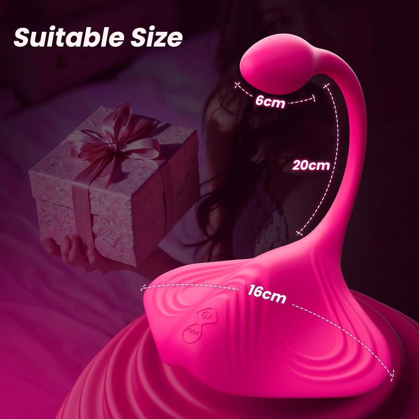 Vibrador RideSync Controlado por Aplicación