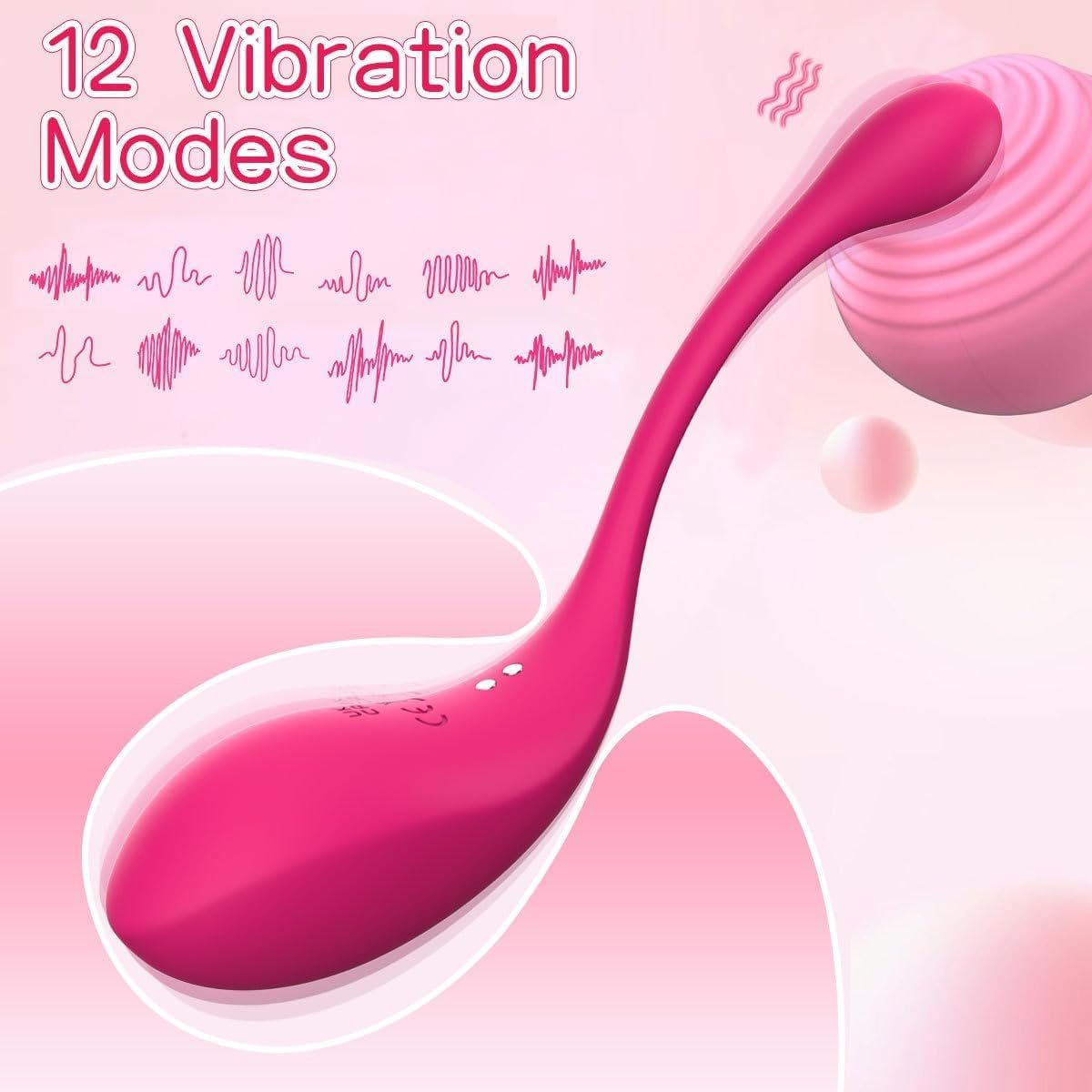 Vibrador Huevo Vibrador Control Remoto WhisperEgg