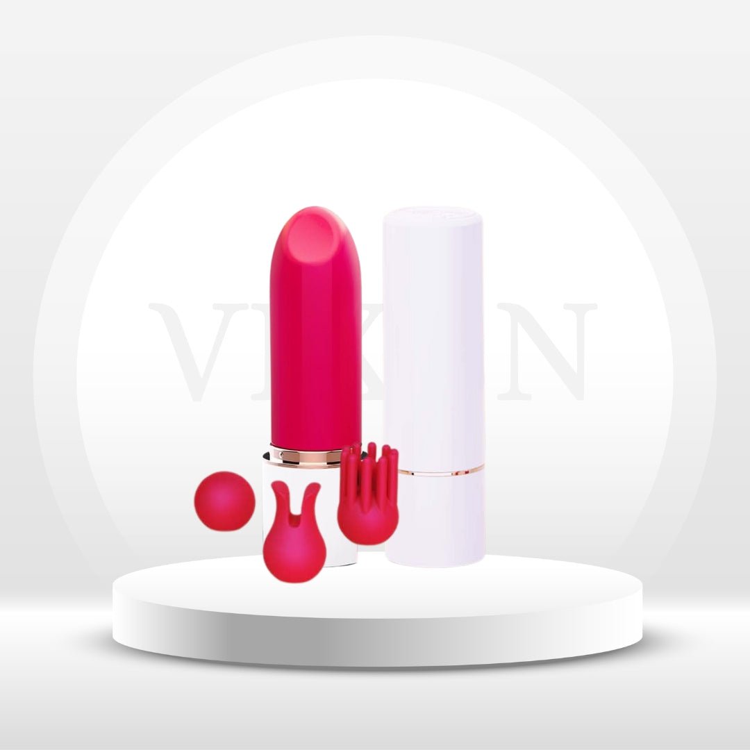 Vibrador de labios de 4 cabezales WhisperLuxe