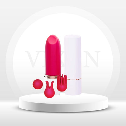 Vibrador de labios de 4 cabezales WhisperLuxe