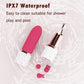 Vibrador de labios de 4 cabezales WhisperLuxe