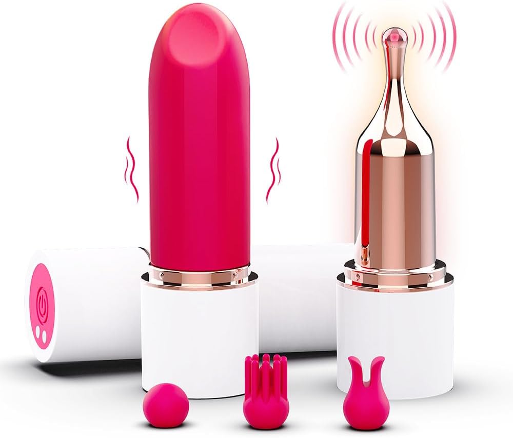 Vibrador de labios de 4 cabezales WhisperLuxe