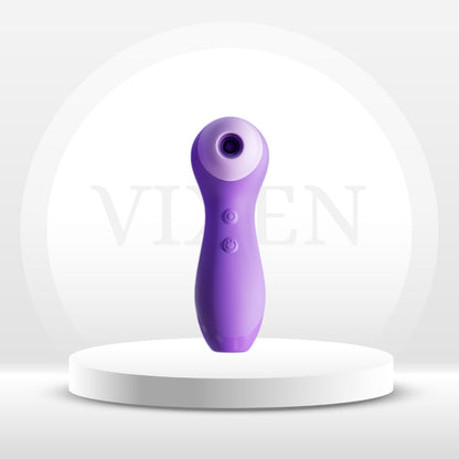 Vibrador de succión WhisperMuse Dual Pleasure
