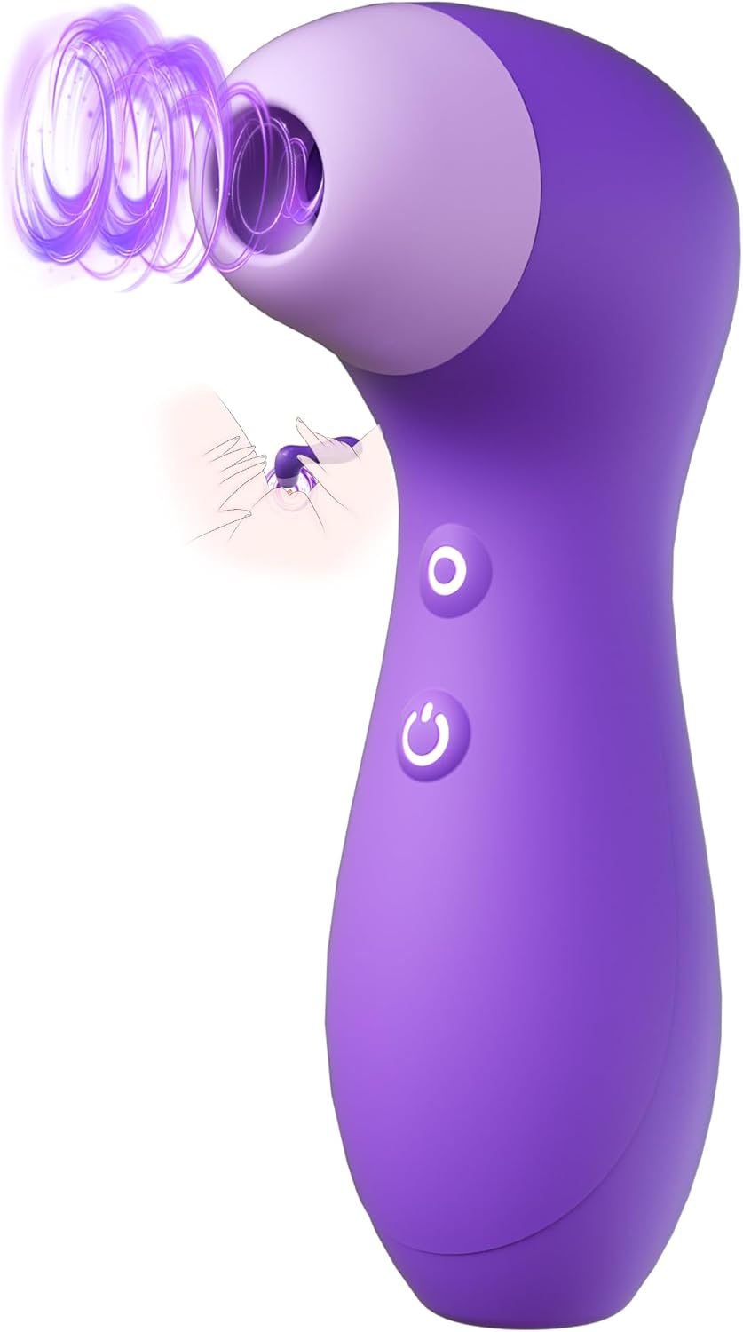 Vibrador de succión WhisperMuse Dual Pleasure