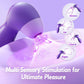 Vibrador de succión WhisperMuse Dual Pleasure