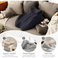 Almohada de cuña de apoyo íntimo para parejas, color blanco y rosa